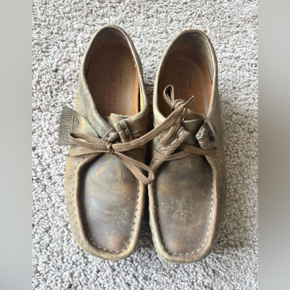 Clark’s Wallabee’s Brown Leather 7w